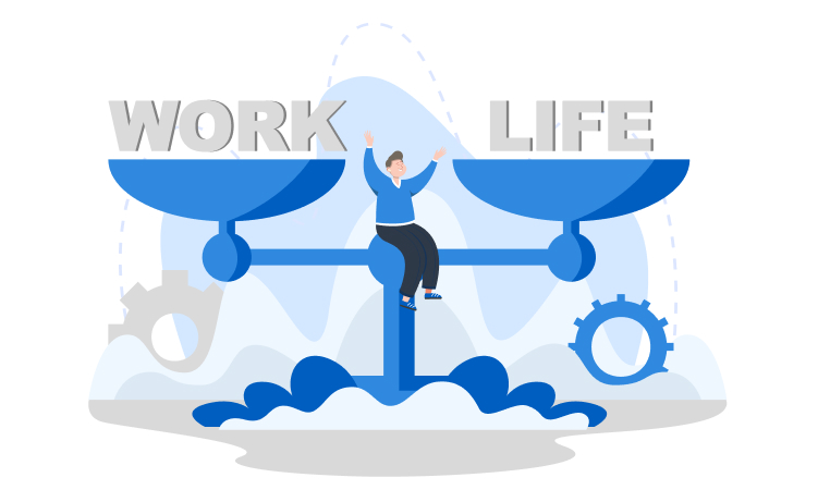 hybrid work format